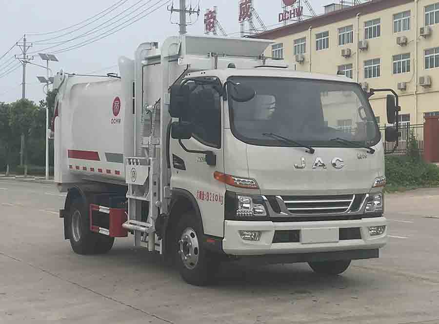 江淮駿玲國六餐廚兩用垃圾車(chē)