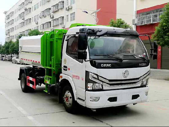 程力威牌CLW5090ZZZ6型自裝卸式垃圾車(chē)